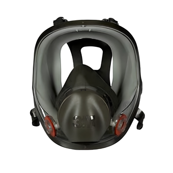 3M Safety 142-6800 Reusable Full Face Mask Respirator, Grey, Medium