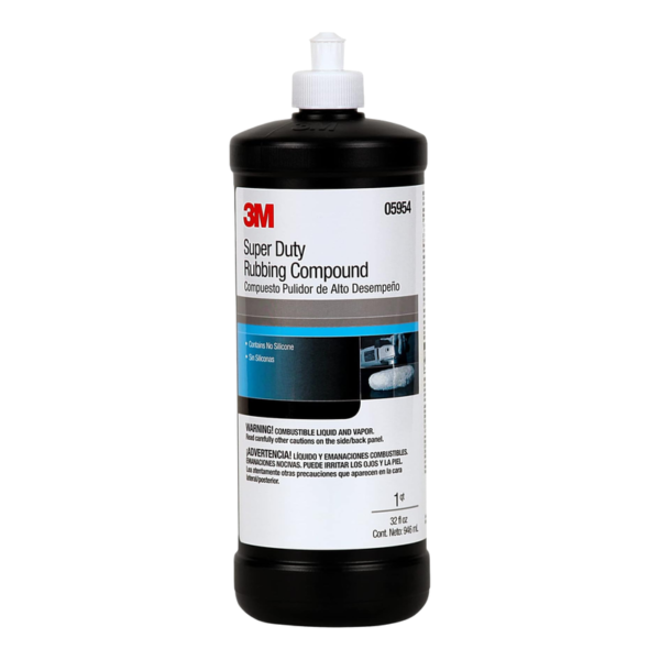 3M Super Duty Rubbing Compound 1 qt (32 fl oz/946 mL)