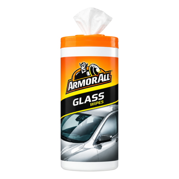 Armor All Protectant, Glass and Cleaning Wipes, Wipes for Car Interior and Car Exterior, 30 Count Each (Pack of 3)