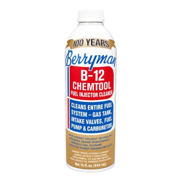 Berryman 3 set 0116 B-12 Chemtool Carburetor, Fuel System and Injector Cleaner, 15 Ounce, (Single Unit)