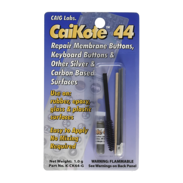CAIG Laboratories CaiKot 44, Conductive Silver/Carbon Coating for most surfaces