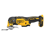 DEWALT 20V MAX XR Oscillating Multi-Tool Cordless, Variable Speed Brushless Motor Multitool with LED Light, Extended Runtime, Includes Two Wood Cutting Blades, Tool Only (DCS356B)