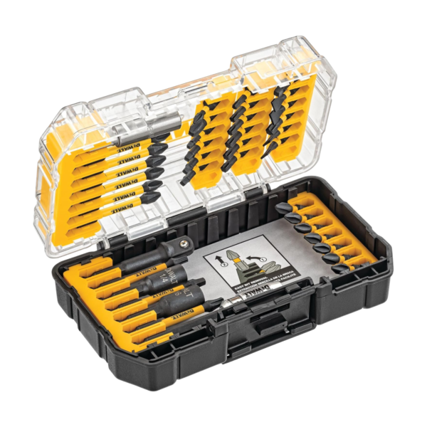 DEWALT Screwdriver Bit Set, 40 Pcs. Impact Ready, FlexTorq Impact Driver Bit Set with Storage Case (DWA2T40IR)