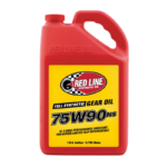 Red Line 57905 75W90 GL-5 Synthetic Gear Oil for Hypoid Limited Slip Differentials - 1 Gallon