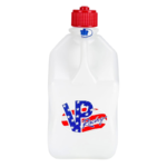 VP Racing 35221-CA 5.5 Gallon Square Patriotic Motorsport Jug W