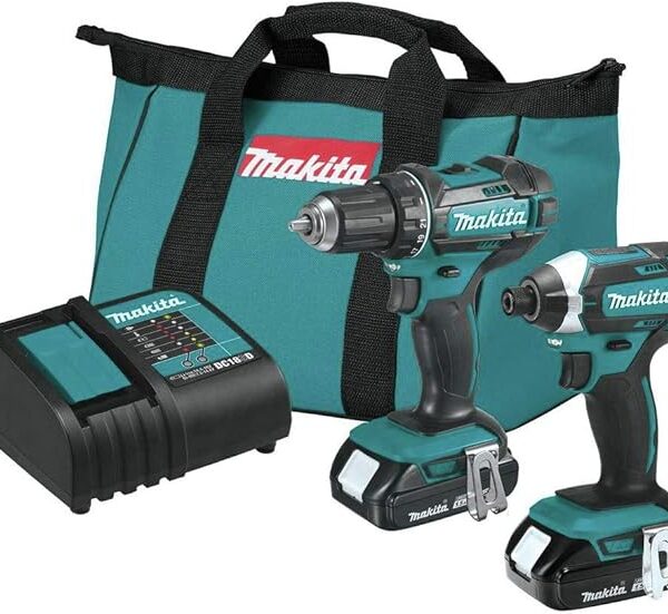 Cordless 2-Piece Power Tool Combo Kit