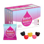 Biobor Women's 30+ Daily Multivitamin Gummy Pack, 14-Day Supply | Daily Wellness Gummies for Beauty, Mood, Urinary Tract, Bone and Immune Support with Collagen, Biotin, Cranberry and D3 + K2